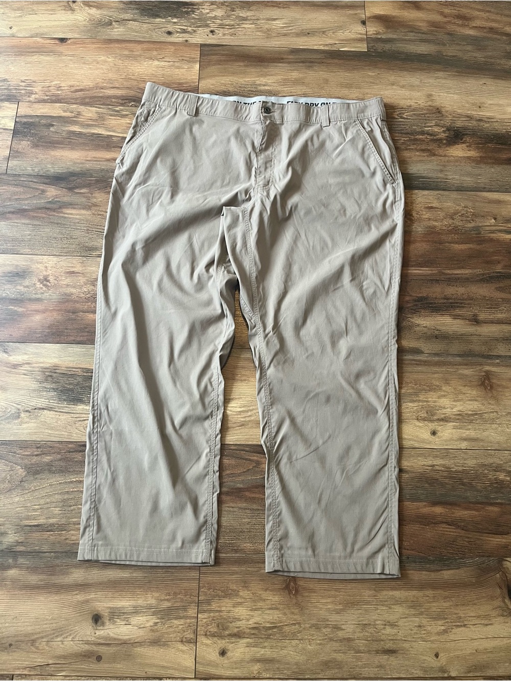 Duluth Trading Co. Men’s Flex Dry on the Fly Pants Beige 44x30 Standard Fit